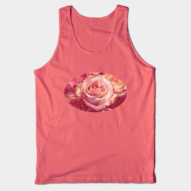 romantic roses gardening valentine mothers day floral masks flowers Tank Top by designsbyxarah